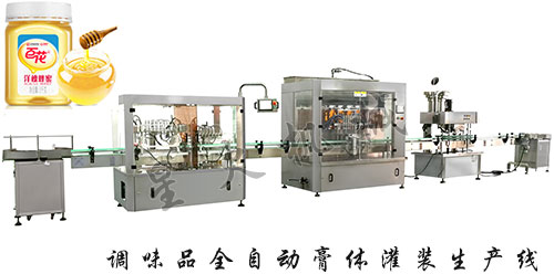 調(diào)味品全自動(dòng)膏體灌裝生產(chǎn)線