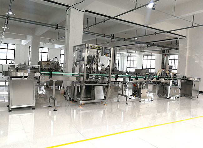 星火江蘇辣椒醬食品包裝機定制廠家車間設(shè)備展示