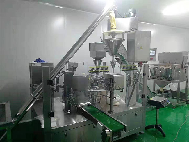 飼料添加劑包裝機設備案例展示