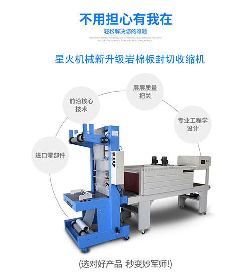 外墻保溫材料全自動(dòng)熱收縮包裝機(jī)